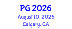 Plant Genomics Conference (PG) August 10, 2026 - Calgary, Canada