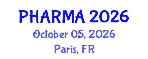International Summit on Pharmaceutical Sciences & AI applications (PHARMA) October 05, 2026 - Paris, France
