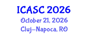 International Conference on Advanced Scientific Computing (ICASC) October 21, 2026 - Cluj-Napoca, Romania