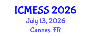 International Conference on Management, Economics & Social Science (ICMESS) July 13, 2026 - Cannes, France
