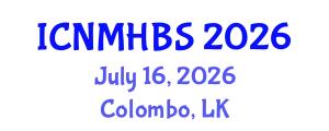 International Conference on Neurology, Mental Health & Behavioral Sciences (ICNMHBS) July 16, 2026 - Colombo, Sri Lanka