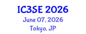 International Conference on Science, Social Science and Economics (IC3SE) June 07, 2026 - Tokyo, Japan