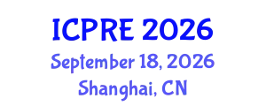 International Conference on Power and Renewable Energy (ICPRE) September 18, 2026 - Shanghai, China