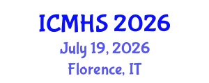 International Conference on Medical & Health Science (ICMHS) July 19, 2026 - Florence, Italy
