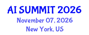 USA AI Summit (AI SUMMIT) November 07, 2026 - New York, United States