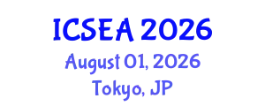 International Conference on Sustainable Environment and Agriculture (ICSEA) August 01, 2026 - Tokyo, Japan