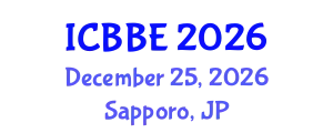 International Conference on Biomedical and Bioinformatics Engineering (ICBBE) December 25, 2026 - Sapporo, Japan