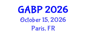 Global Congress on Addiction Medicine, Behavioral Health & Psychiatric Research (GABP) October 15, 2026 - Paris, France