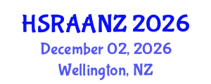 Conference of the Health Services Research Association of Australia and New Zealand (HSRAANZ) December 02, 2026 - Wellington, New Zealand