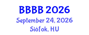 International Conference on Pharmaceutical Sciences (BBBB) September 24, 2026 - Siófok, Hungary