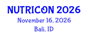 International Conference On Food, Nutrition, Health And Lifestyle (NUTRICON) November 16, 2026 - Bali, Indonesia