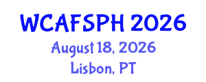 World Congress on Agriculture, Food Security and Public Health August 18, 2026 - Lisbon, Portugal