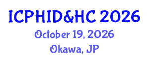 International Conference on Public Health, Infectious Diseases & Health Care October 19, 2026 - Okawa, Japan