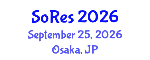 International Conference on Interdisciplinary Research in Social Sciences (SoRes) September 25, 2026 - Osaka, Japan