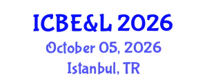 International Conference on Business, Economics & Law October 05, 2026 - Istanbul, Turkey
