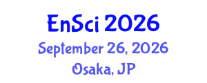 International Conference on Engineering & Sciences (EnSci) September 26, 2026 - Osaka, Japan