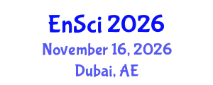 International Conference on Engineering & Sciences (EnSci) November 16, 2026 - Dubai, United Arab Emirates