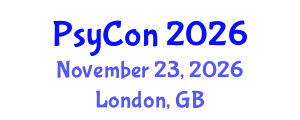 International Conference on Psychology & Psychiatr (PsyCon) November 23, 2026 - London, United Kingdom