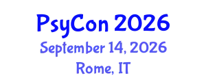 International Conference on Psychology & Psychiatry (PsyCon) September 14, 2026 - Rome, Italy
