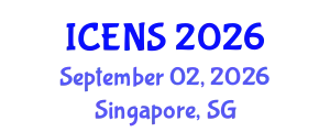 International conferences on Engineering and Natural Science (ICENS) September 02, 2026 - Singapore, Singapore
