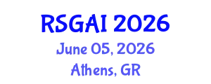 International Conference on Remote Sensing, Geosciences and Artificial Intelligence (RSGAI) June 05, 2026 - Athens, Greece
