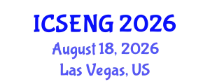 International Conference on Systems Engineering (ICSENG) August 18, 2026 - Las Vegas, United States