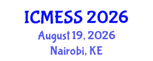 International Conference on Management, Economics & Social Science (ICMESS) August 19, 2026 - Nairobi, Kenya