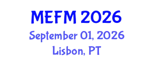 International Conference on Marketing, Economics, Finance and Management (MEFM) September 01, 2026 - Lisbon, Portugal
