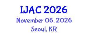 International Junior Academic Competition (IJAC) November 06, 2026 - Seoul, Republic of Korea
