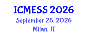 International Conference on Management, Economics & Social Science (ICMESS) September 26, 2026 - Milan, Italy
