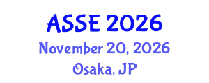 Asia Service Sciences and Software Engineering Conference (ASSE) November 20, 2026 - Osaka, Japan