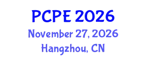 International Conference on Power Conversion and Power Engineering (PCPE) November 27, 2026 - Hangzhou, China