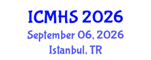 International Conferences on Medical and Health Science (ICMHS) September 06, 2026 - Istanbul, Turkey