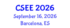 International Conference on Computer Science, Engineering, and Education (CSEE) September 16, 2026 - Barcelona, Spain