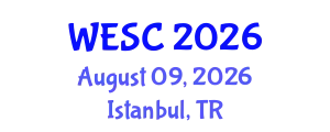 World Energy Storage Conference (WESC) August 09, 2026 - Istanbul, Turkey