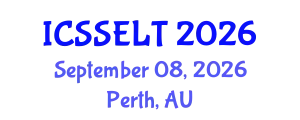 International Conference on Social Science, E-Education and New Learning Technologies (ICSSELT) September 08, 2026 - Perth, Australia