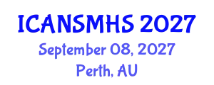 International Conferences on Advances in Nursing Science, Medical and Health Care (ICANSMHS) September 08, 2027 - Perth, Australia