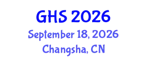 International Conference on Geotechnics and Hydraulic Structure (GHS) September 18, 2026 - Changsha, China