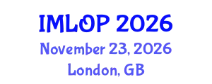 Inscitech Meet on Lasers, Optics & Photonics (IMLOP) November 23, 2026 - London, United Kingdom