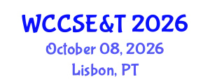 World Congress on Challenges in Science, Engineering & Technology October 08, 2026 - Lisbon, Portugal