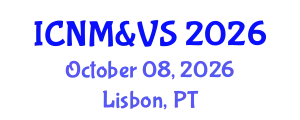 International Conference on Nursing, Medical & Veterinary Sciences October 08, 2026 - Lisbon, Portugal