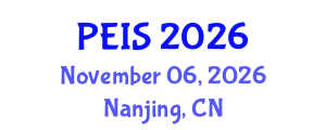 International Conference on Power Energy, Electronics and Intelligent Systems (PEIS) November 06, 2026 - Nanjing, China