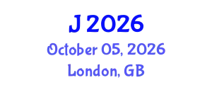 JAX October 05, 2026 - London, United Kingdom