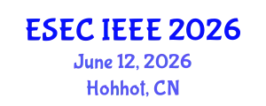 International Conference on Energy Storage and Energy Conversion (ESEC IEEE) June 12, 2026 - Hohhot, China