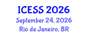 International conferences on Economics and Social Sciences (ICESS) September 24, 2026 - Rio de Janeiro, Brazil