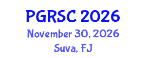 Pacific Islands GIS and Remote Sensing User Conference (PGRSC) November 30, 2026 - Suva, Fiji