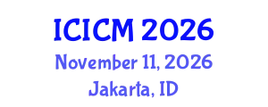 International Conference on Information Communication and Management (ICICM) November 11, 2026 - Jakarta, Indonesia