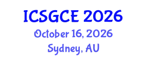 International Conference on Smart Grid and Clean Energy Technologies (ICSGCE) October 16, 2026 - Sydney, Australia