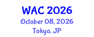 World Aquaculture and Fisheries Conference (WAC) October 08, 2026 - Tokyo, Japan