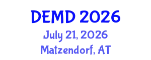 International Summit on Diabetes, Endocrinology and Metabolic Disorders (DEMD) July 21, 2026 - Matzendorf, Austria